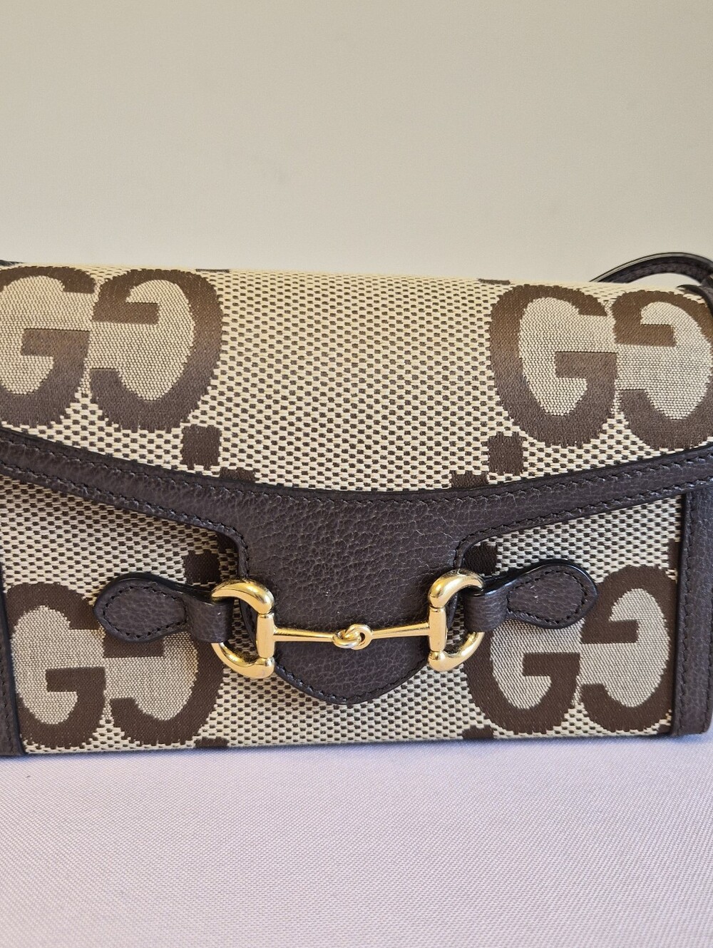 Gucci Horsebit 1955 GG Supreme Small Shoulder/Crossbody Bag - Picture 2 of 16